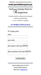 Mobile Screenshot of mobi.parafiakargowa.pl